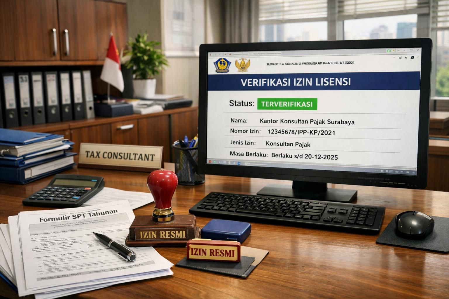 pelajari cara memeriksa lisensi dan legalitas konsultan pajak di surabaya dengan panduan lengkap ini untuk memastikan layanan pajak yang terpercaya dan profesional.